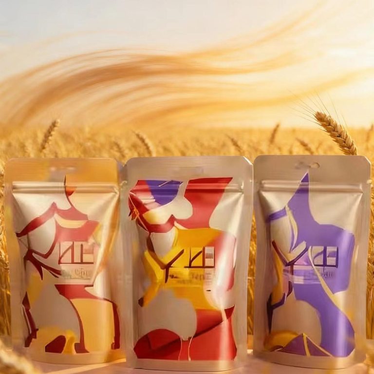 Transparent Aluminum Foil High Barrier Ziplock Pouches Resealable Food Bags for Nuts Dried Fruits 1