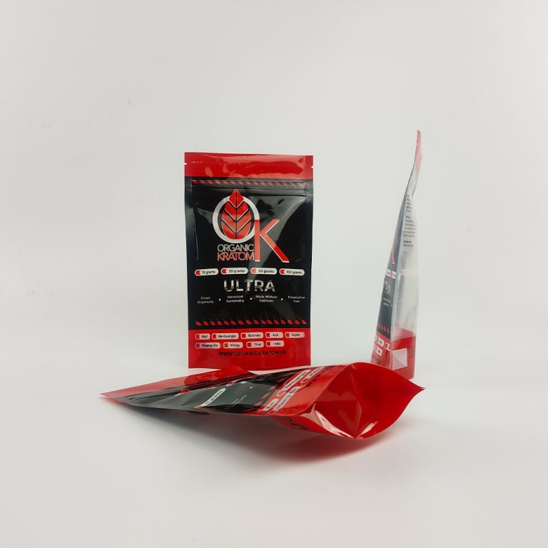 Custom Ziplock Window Doypack Snack Stand up Mylar Bag with Digital Printing3