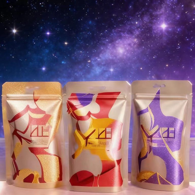 Transparent Aluminum Foil High Barrier Ziplock Pouches Resealable Food Bags for Nuts Dried Fruits 2