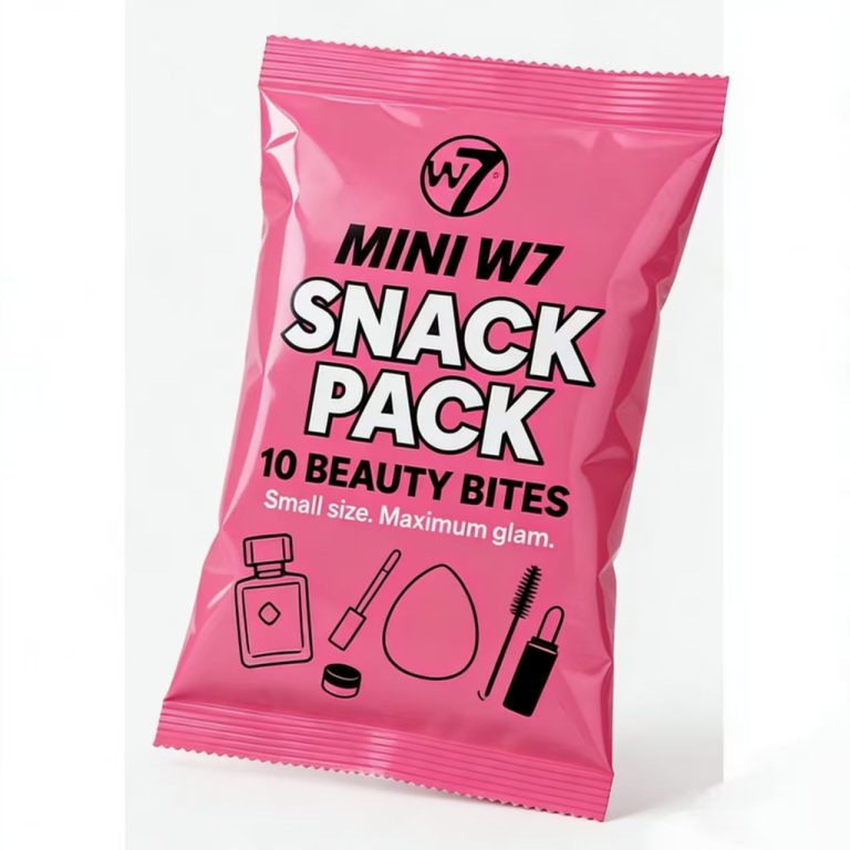 Back Seal Pouches Mini Beauty Pack Custom Printed Packaging 2