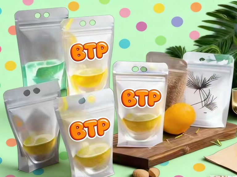 Custom Printable Clear Stand Up Zipper Pouches with Hanging Holes for Food Storage 2