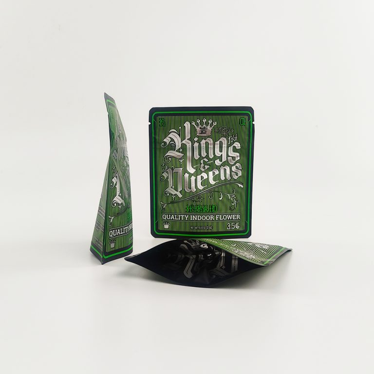 Custom Printed 3.5g Mylar Plastic Resealable Cr (child Resistant) Zipper Doypack Bag2