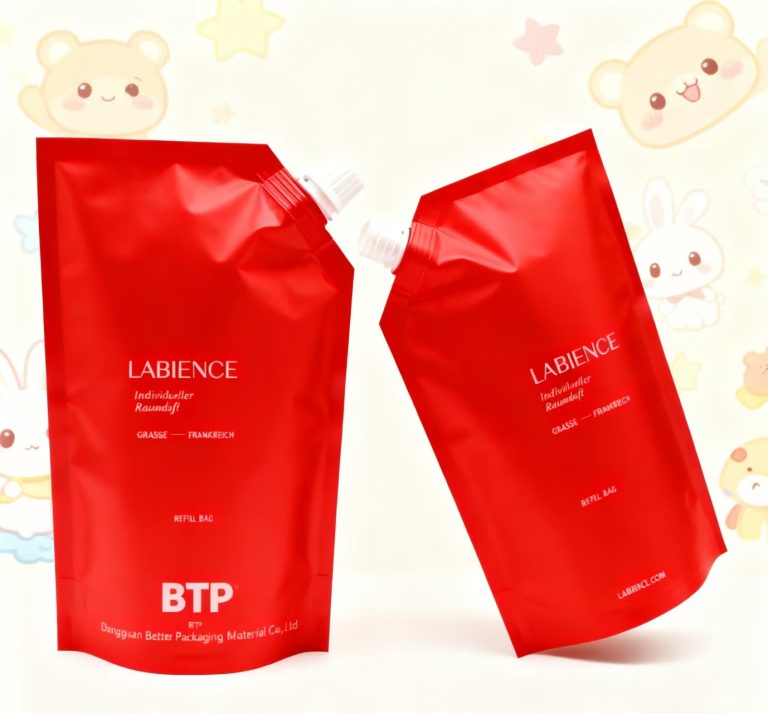 Stand Up Angled Spout Pouch Leakproof for Laundry Detergent Body Wash Chemicals 2