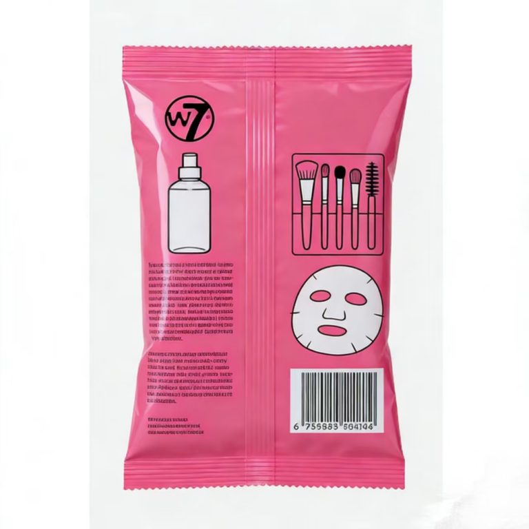 Back Seal Pouches Mini Beauty Pack Custom Printed Packaging 4