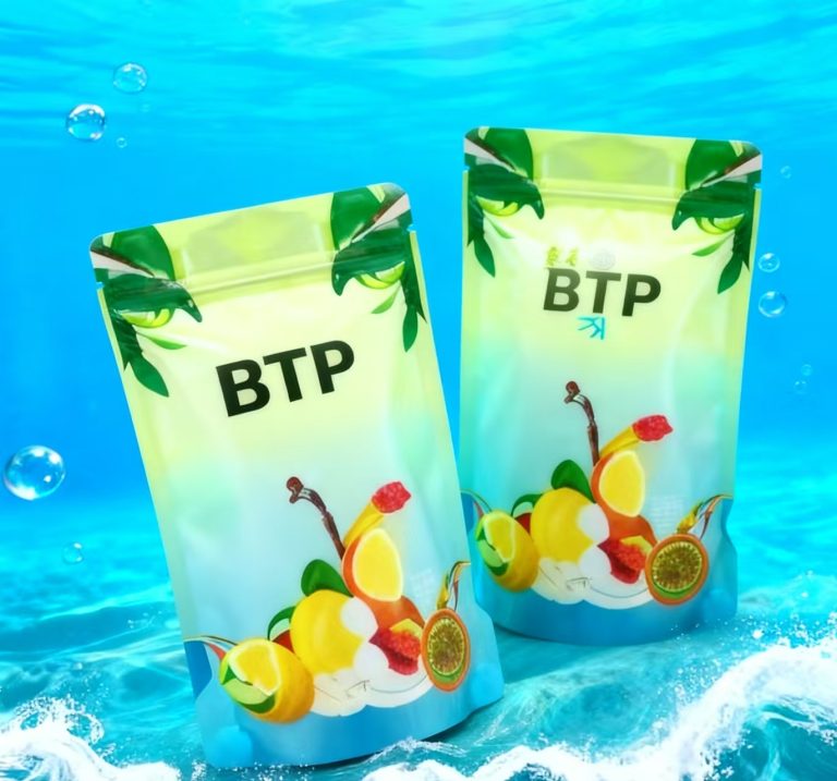 Resealable Custom Print Stand Up Zipper Pouches Aluminum Foil Candy Cookies Dried Fruits 1