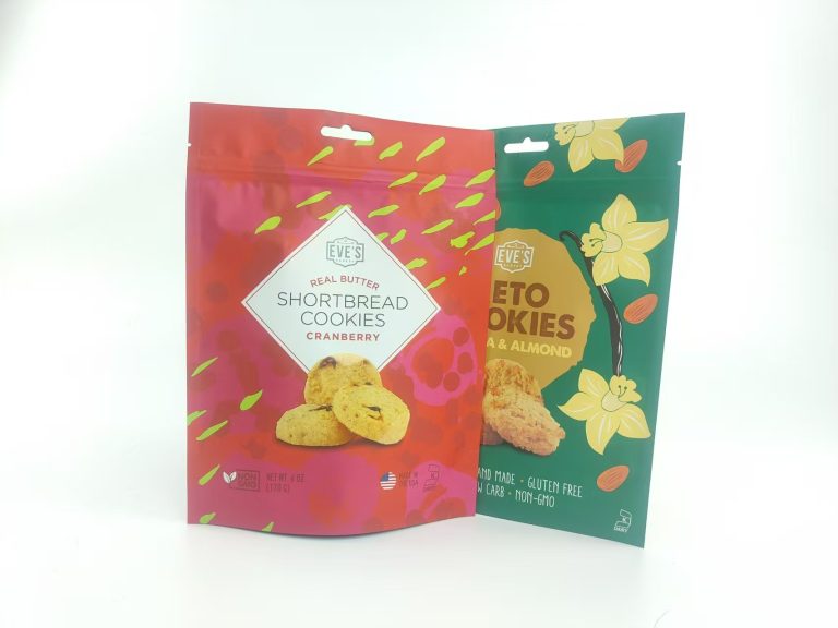 Resealable Aluminum Foil Lined Zipper Bags for Cookies and Pastries Crunch Preserving Moisture Proof Food Packaging 1