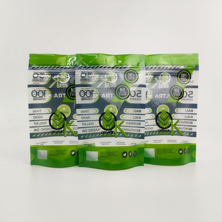 Snacks Stand up Pouch Food Grade Custom Printed Mylar Plastic Food Packaging Ziplock Doypack5