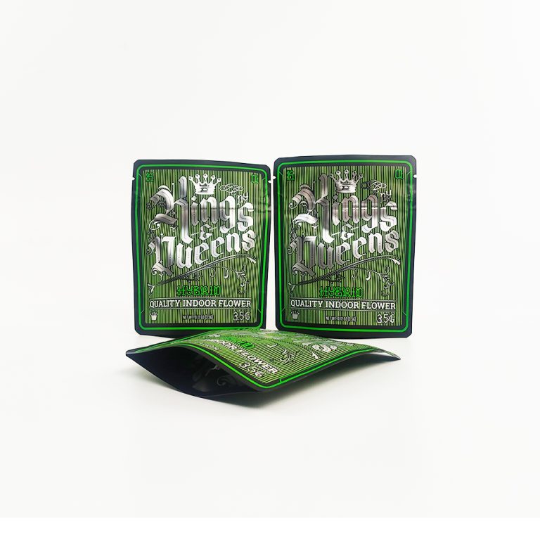 Custom Printed 3.5g Mylar Plastic Resealable Cr (child Resistant) Zipper Doypack Bag1