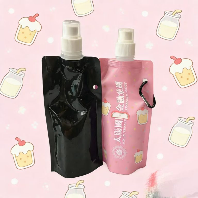 Customized Printing Juice Drink Wholesale Waterproof Mylar Opaque Square Packaging Spout Pouch5