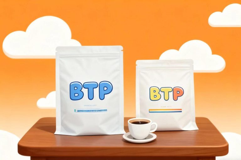 Custom Printed White Three side sealed Bag Zipper Pouch for Coffee Freshness Sealed Food Grade Packaging 4