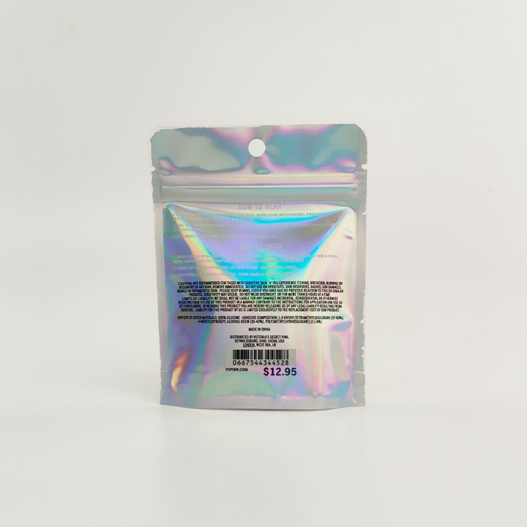 Custom DesignThree side sealed Bag Zipper Pouch Reusable Storage Food Nuts Packaging Plastic Packing Bag6