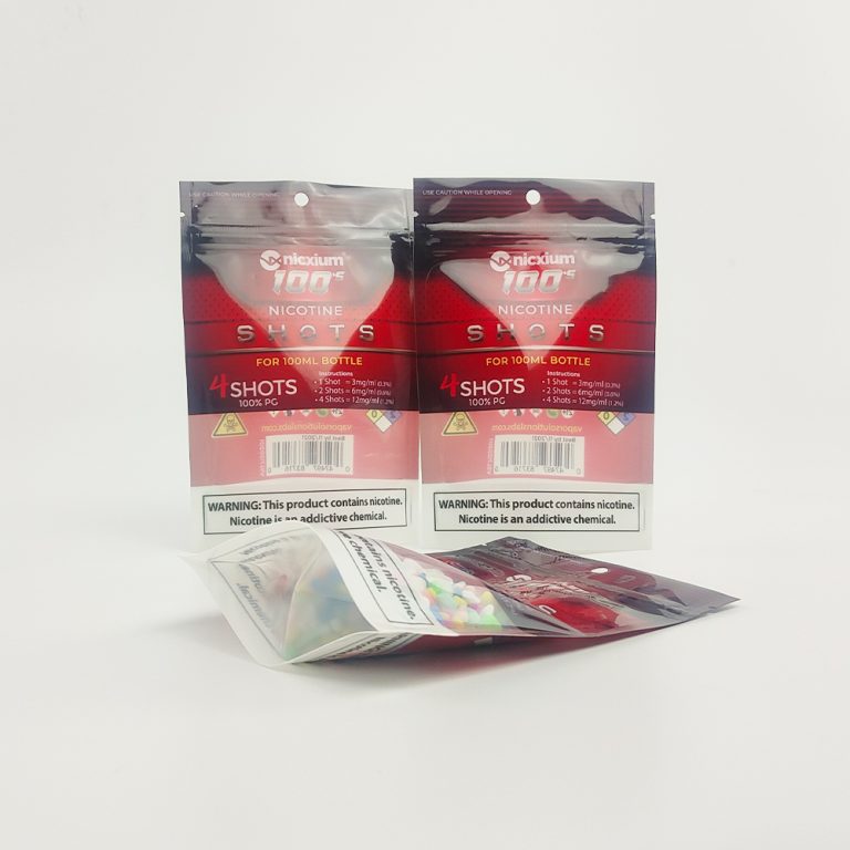 Custom Digital Printed Packaging Ziplock Window Doypack Snack Stand up Mylar Bag4