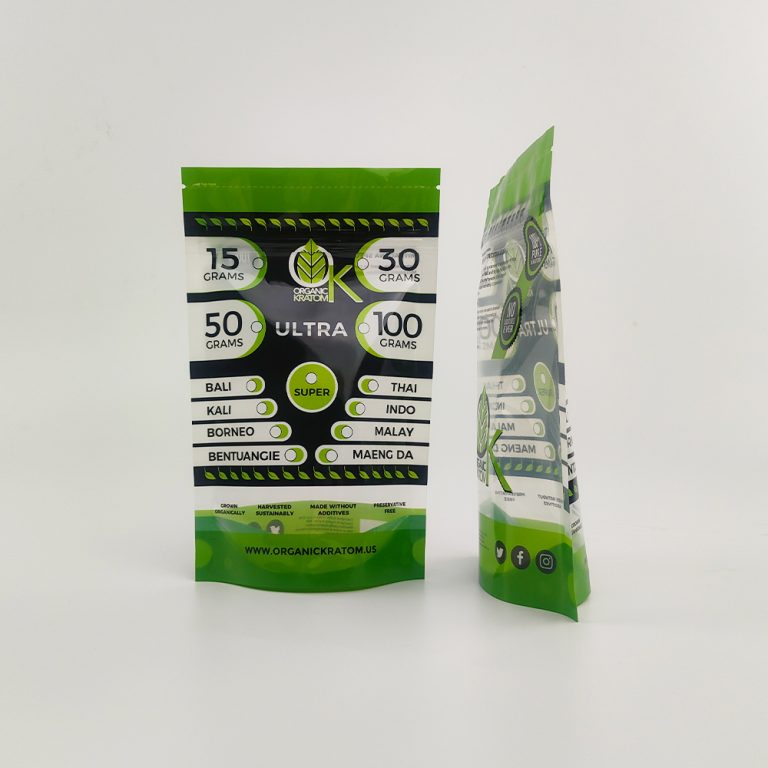 Snacks Stand up Pouch Food Grade Custom Printed Mylar Plastic Food Packaging Ziplock Doypack3
