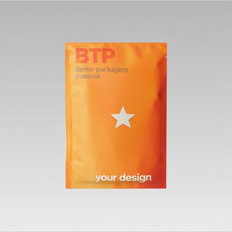 Custom Printed Three Side Sealed Food Bag Food Grade Moisture Proof Smell Proof with Logo Pattern for Snacks Dried Fruits and Dry Goods4