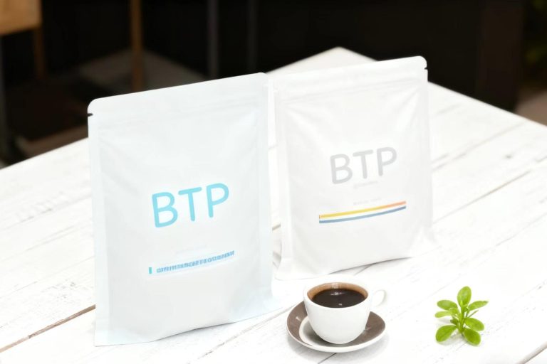 Custom Printed White Three side sealed Bag Zipper Pouch for Coffee Freshness Sealed Food Grade Packaging 2