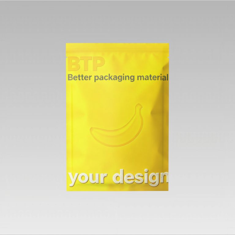 Custom Printed Three Side Sealed Food Bag Food Grade Moisture Proof Smell Proof with Logo Pattern for Snacks Dried Fruits and Dry Goods3