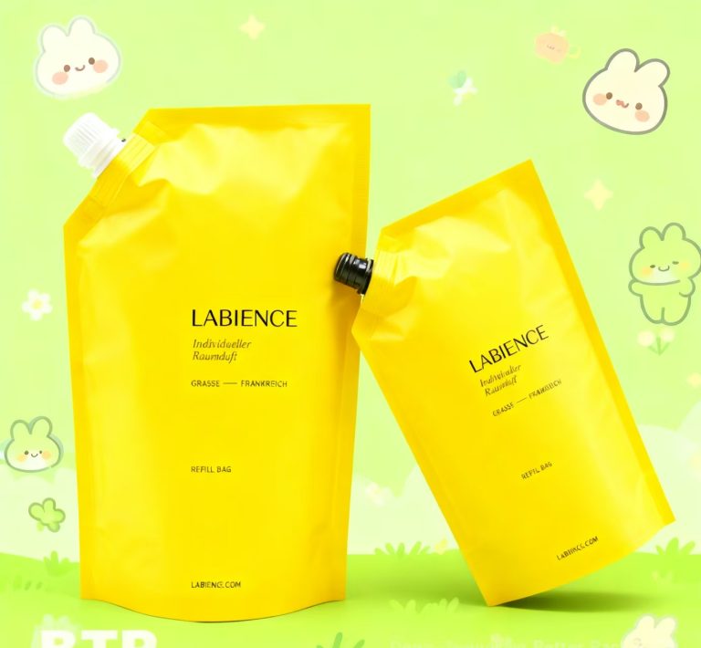 Stand Up Angled Spout Pouch Leakproof for Laundry Detergent Body Wash Chemicals 1