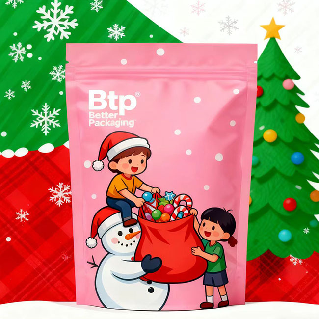 Custom Mylar Digital Printed Aluminum Foil Doypack Ziplock Plastic Stand up Pouch1