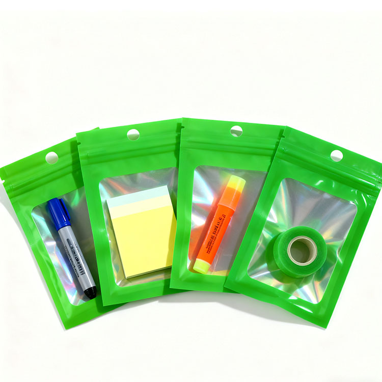 Custom Digital Printed Mylar Yingyang Plastic Doypack Wholesale Packaging Transparent Ziplock Bag5