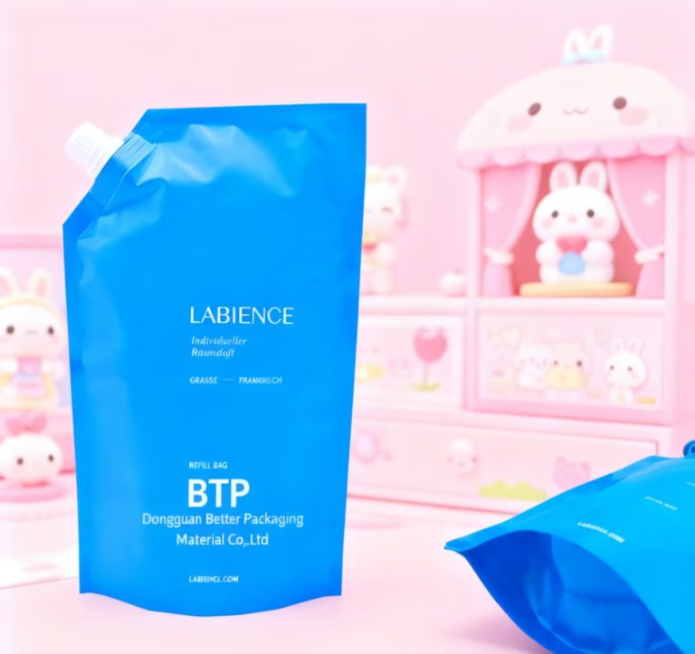 Stand Up Angled Spout Pouch Leakproof for Laundry Detergent Body Wash Chemicals 3