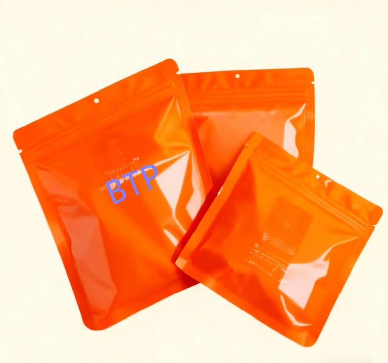 Custom Printed Opaque Three Side Seal Zipper Bags Food Grade Packaging Perfect for Pastries and Cookies 1