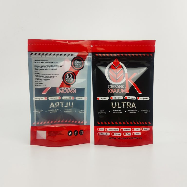 Custom Ziplock Window Doypack Snack Stand up Mylar Bag with Digital Printing1