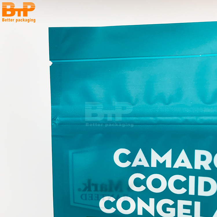 Custom Wholesale Stand up Pouch Packaging Products Ziplock Printed Plastic Food Pouch 4