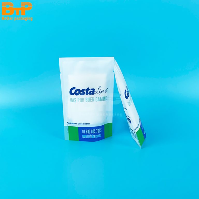 Water Resistant Disposable Three Side Sealed Bag for Keeping Contents Dry and Clean2