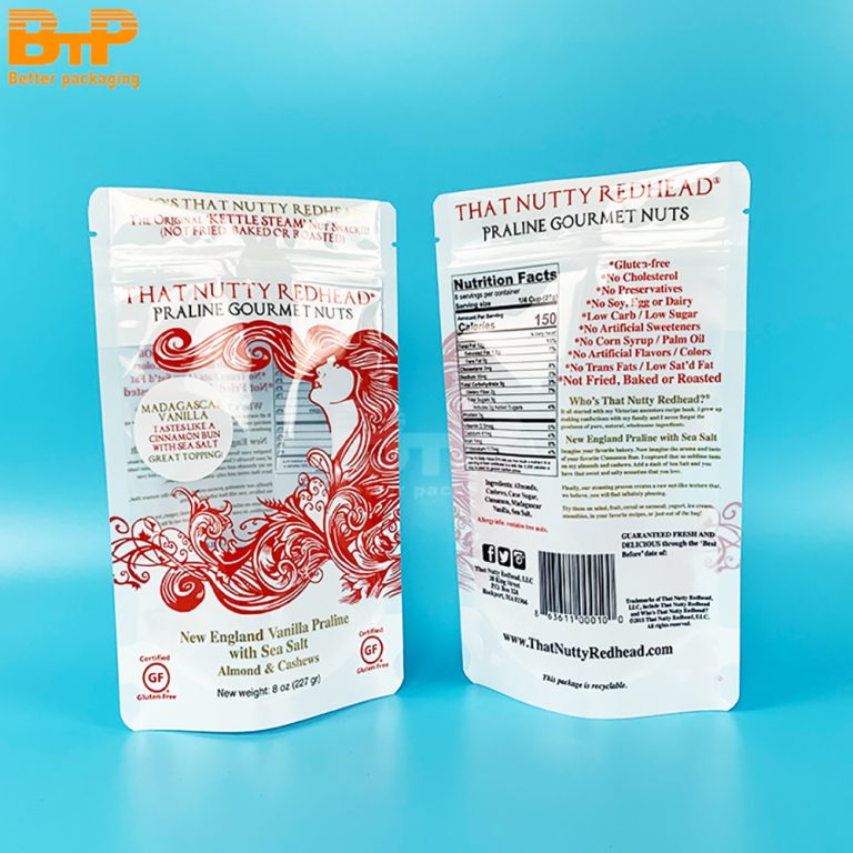 Custom Printed Mylar Resealable Body Wash Soap Stand up Plastic Zipper Bag 1