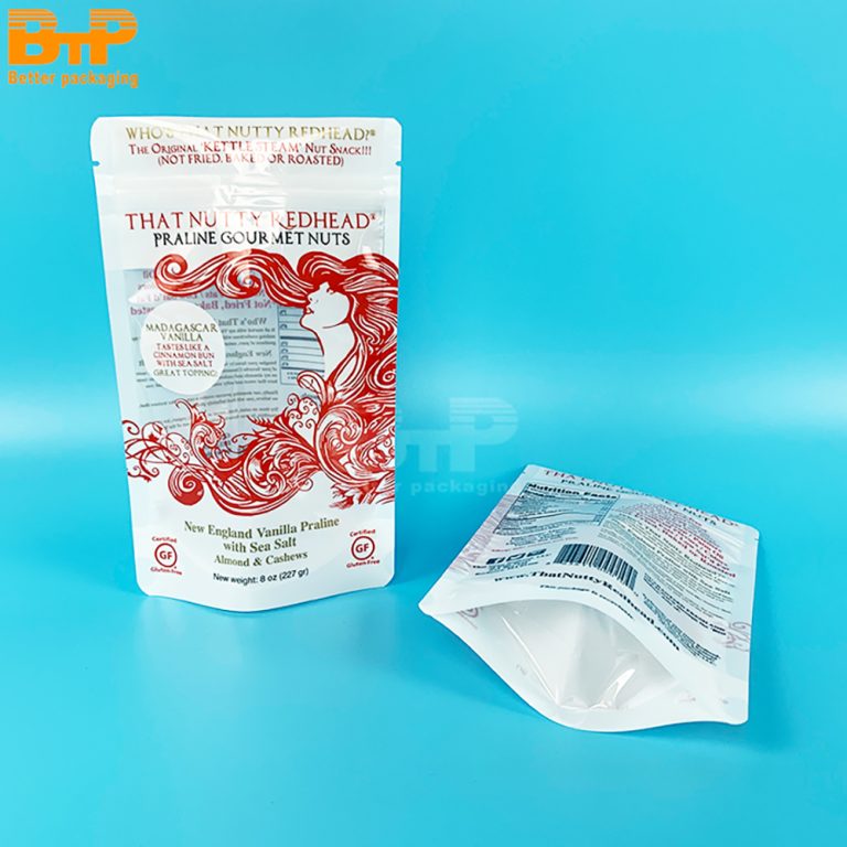 Custom Printed Mylar Resealable Body Wash Soap Stand up Plastic Zipper Bag 4