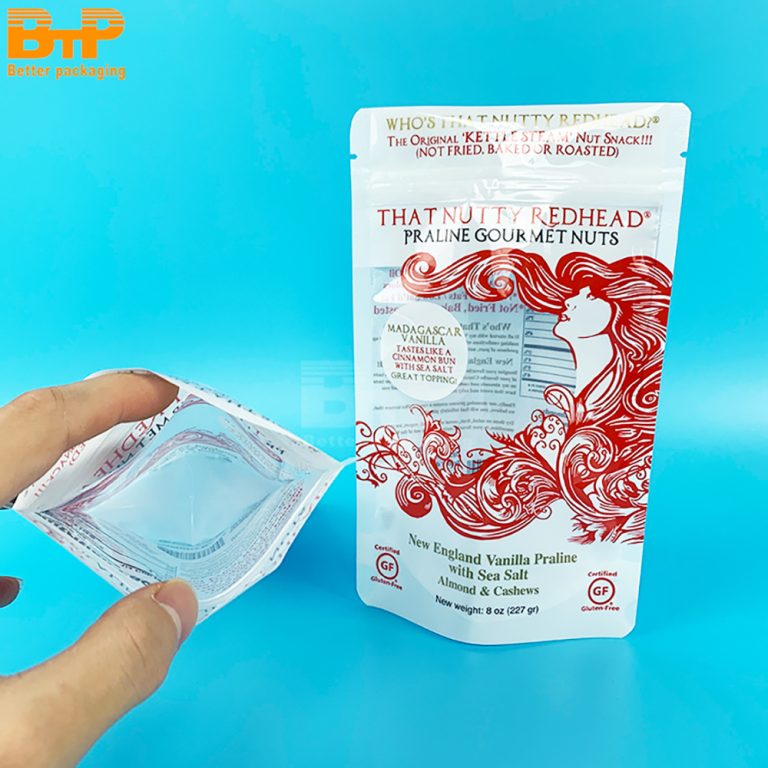 Custom Printed Mylar Resealable Body Wash Soap Stand up Plastic Zipper Bag 5