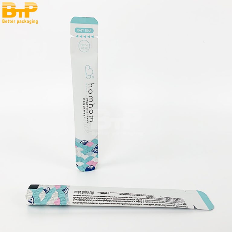 Custom Printed Aluminum Foil Coffee Meal Replacement Powder Back Sealed Bag Snacks Food Packaging Bag 2