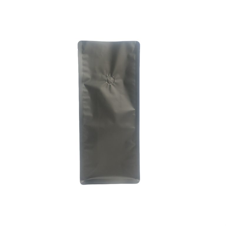 Custom Food Grade Valve Coffee zip lock Flat Bottom Plastic packaging Bag 5