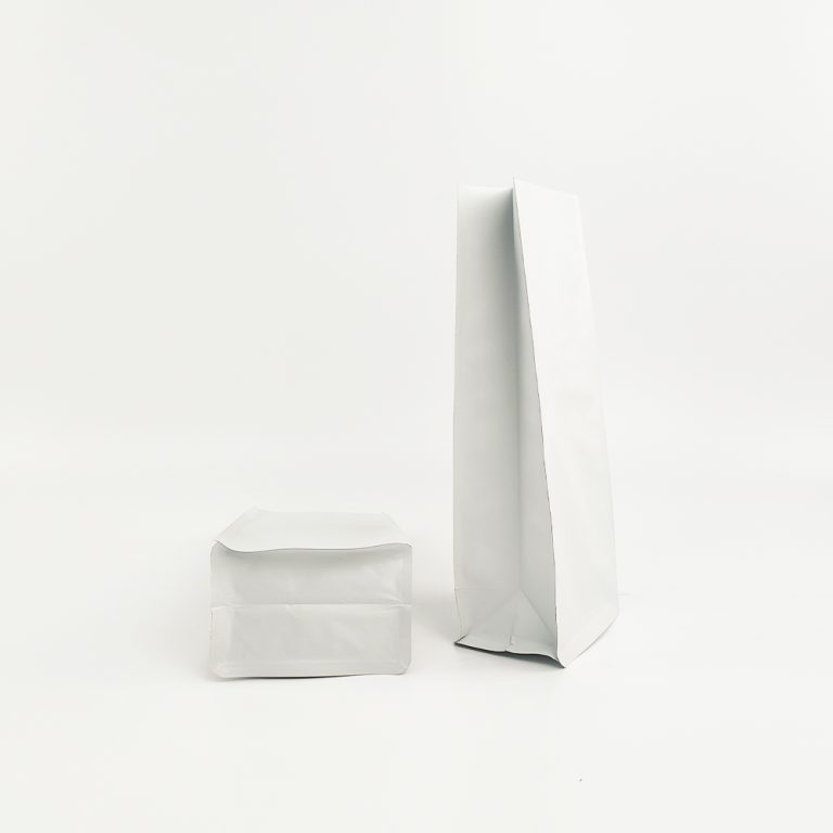 Custom Degassing Valve Coffee Beans Food Resealable zipper Flat Bottom Plastic Bag3