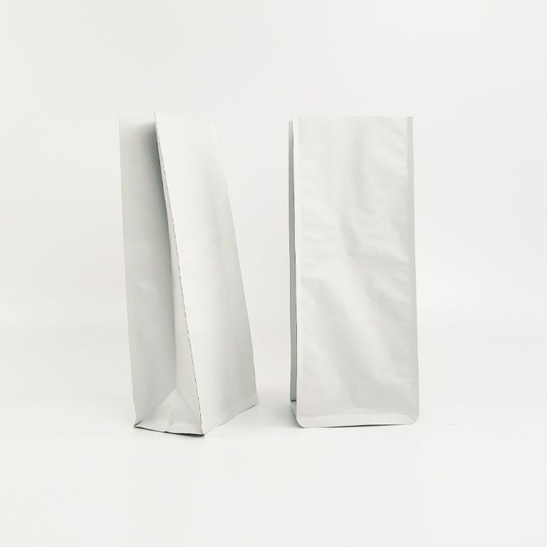 Custom Degassing Valve Coffee Beans Food Resealable zipper Flat Bottom Plastic Bag4