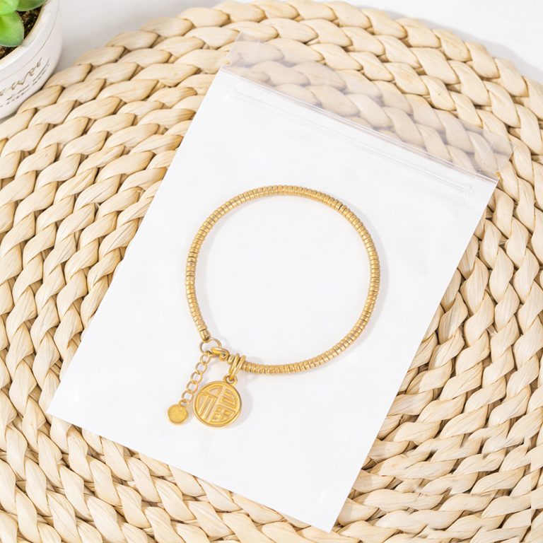 Custom Printed Resealable Plastic Zip Lock Jewelry Three side sealed Packaging Bag 4