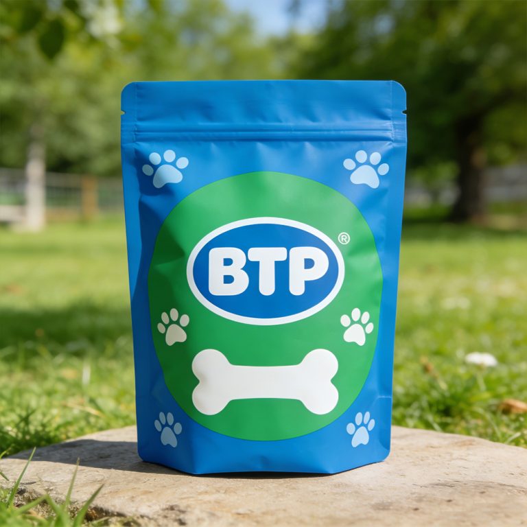 Custom Printed Stand up Pouch Resealable Pet Food Bag zip lock pouch 1