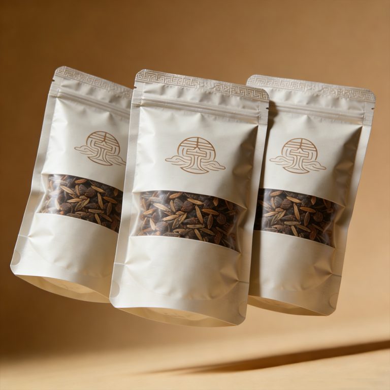 Custom Printed window Snack Food Zip lock Stand up Packaging plastic bag 4