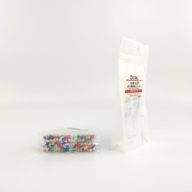 Custom Transparent Resealable Fresh Keeping Food ziplock Flat Bottom plastic Packaging Bag 1