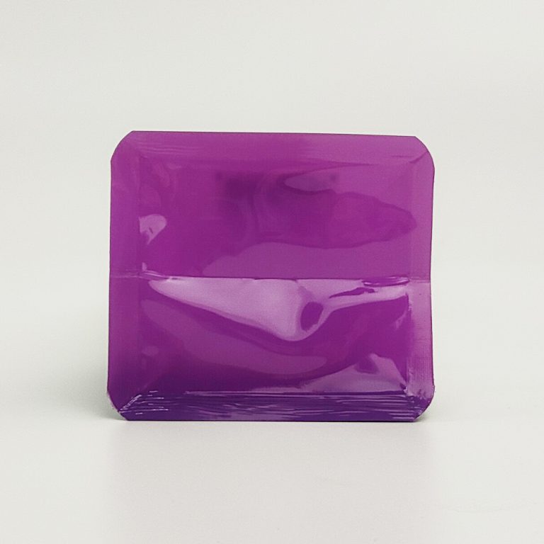 Custom logo Food Grade Transparent Stand up Flat Bottom plastic Packaging Bag 2