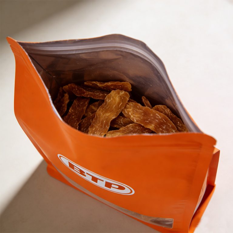 Custom logo window Aluminum Foil Ziplock Pet Food Packaging Flat Bottom Bag 6