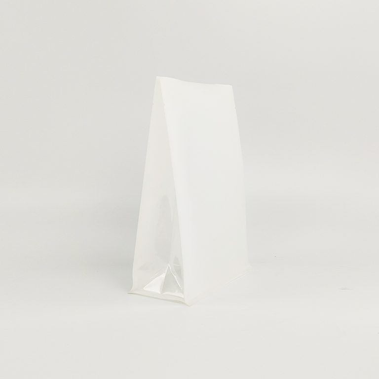 Customizable logo Pattern Flat Bottom Stand up Pouch Food Packaging paper bag 2