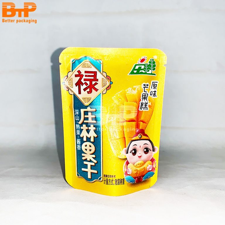 Custom Printed Mylar Ziplock Stand up Doypack Plastic Snack Food Packaging Bag 2