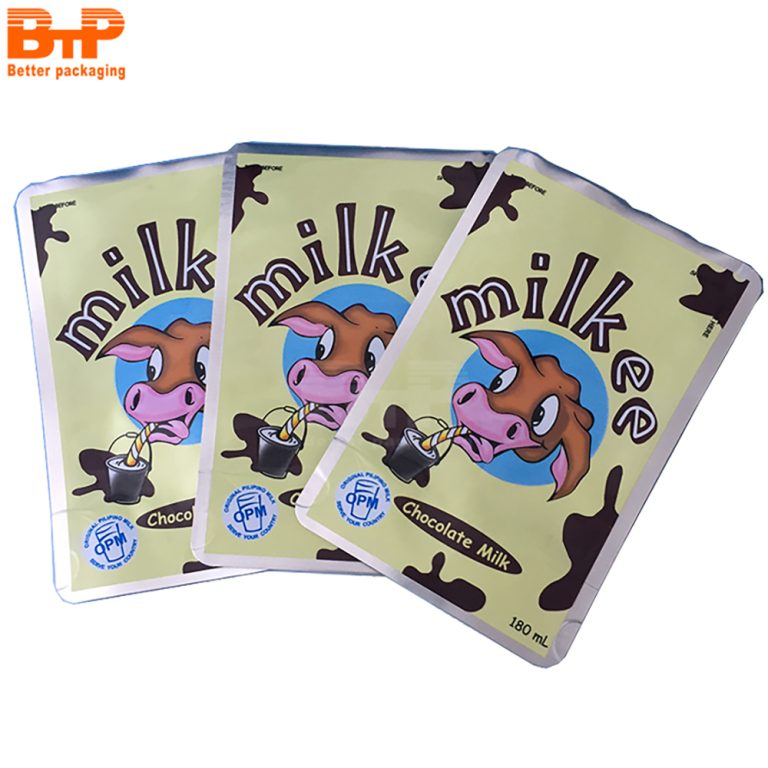 Custom Print Food Milk Powder Bag Stand up Pouch Packaging Bag 2