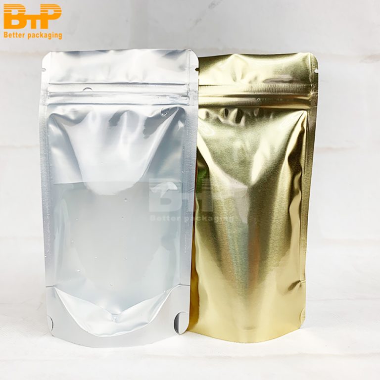 Custom Printed Food snack Doypack Smell Proof Transparent Window Stand up Pouch Zipper Bag 8