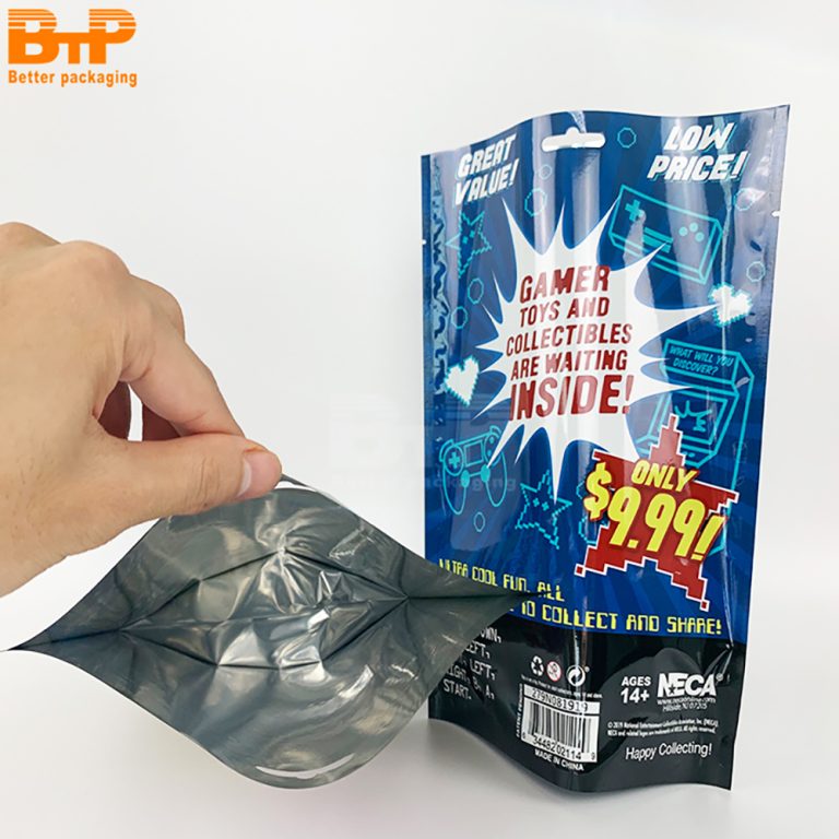 Custom Printed Aluminum Foil Plastic Packaging Stand up Pouch Fresh Cookies Pastries and Candy Storage 1