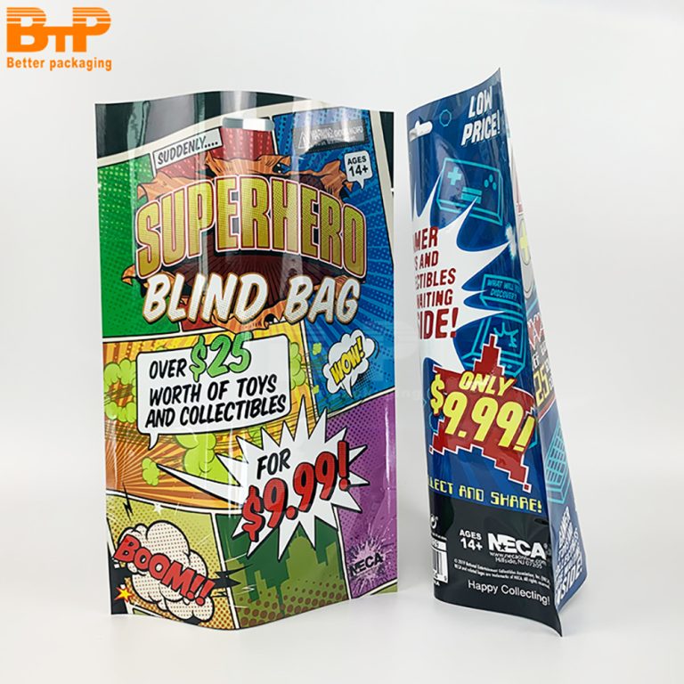 Custom Printed Aluminum Foil Plastic Packaging Stand up Pouch Fresh Cookies Pastries and Candy Storage 2