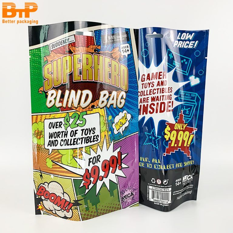 Custom Printed Aluminum Foil Plastic Packaging Stand up Pouch Fresh Cookies Pastries and Candy Storage 4