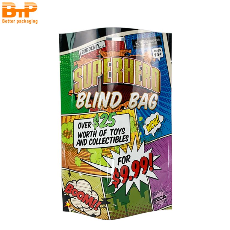 Custom Printed Aluminum Foil Plastic Packaging Stand up Pouch Fresh Cookies Pastries and Candy Storage 5