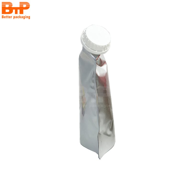 Aluminum Foil Custom Printed Juice Bag Doypack Sauce Food Packaging Spout Pouch 3